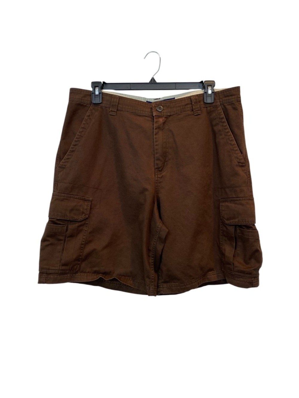 Faded Glory Men's size 38 Brown 100% Cotton Cargo Shorts